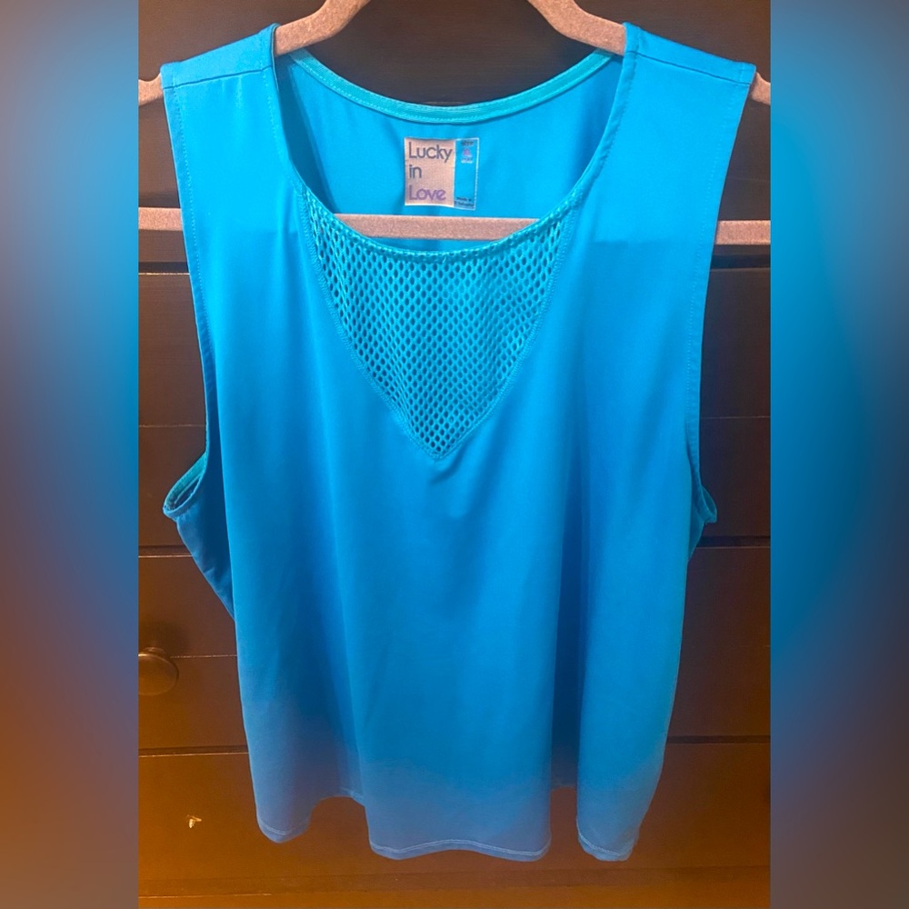 Lucky in Love sleeveless top